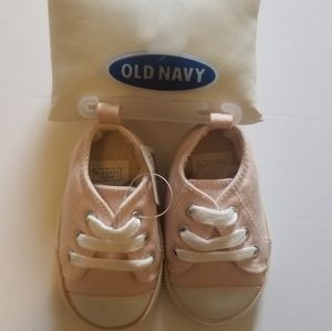 Newborn baby girl sneakers
